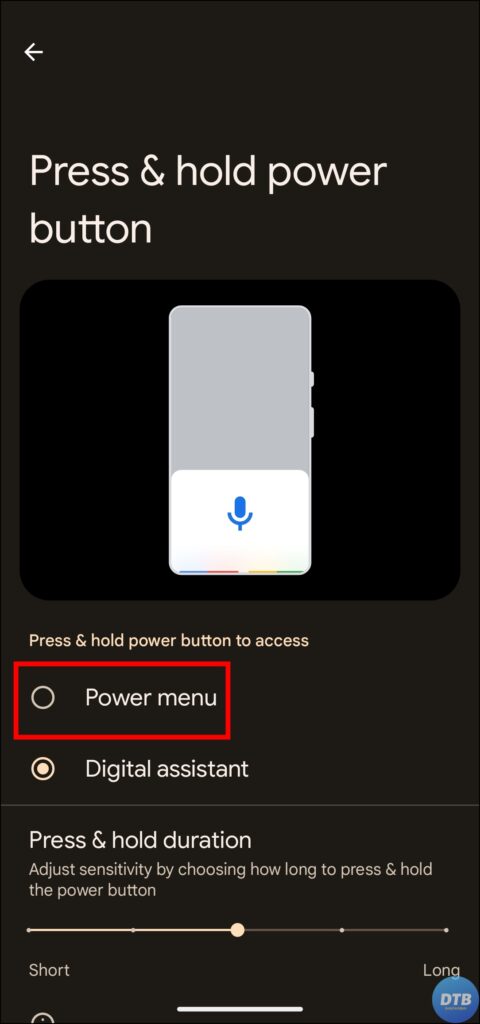 Using Power Button to Restart My Google Pixel 6 or Above Phones