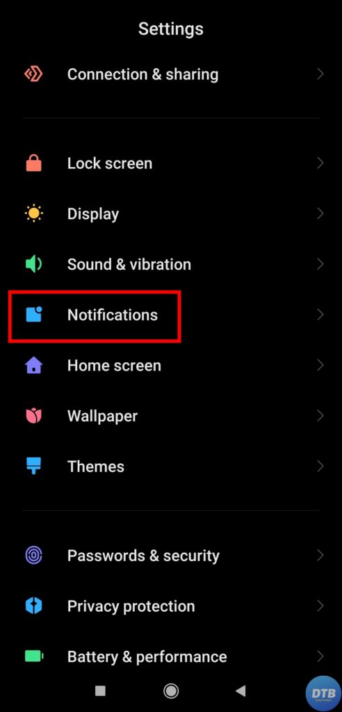 Turn OFF Notification Badge for an App