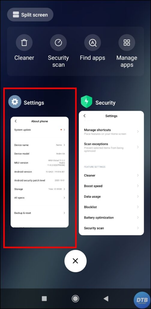 Lock Background Apps on MIUI On Phones Running on Below MIUI 12 Versions