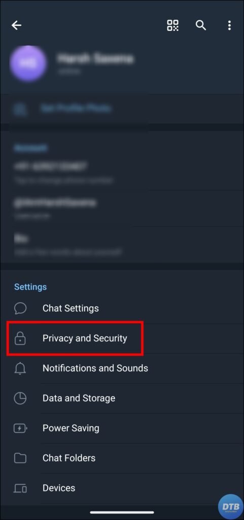 Restrict Who Can Add You to Stop People from Adding You To Telegram Groups