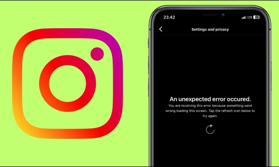 7 Ways to Fix An Unexpected Error Occured on Instagram