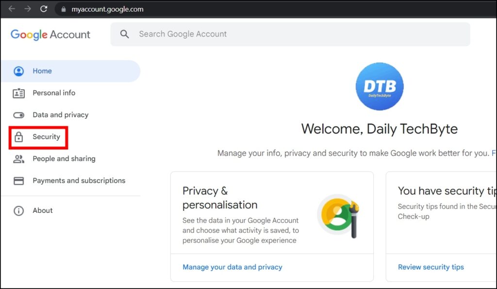 Disable Google Account Sign-In Prompts