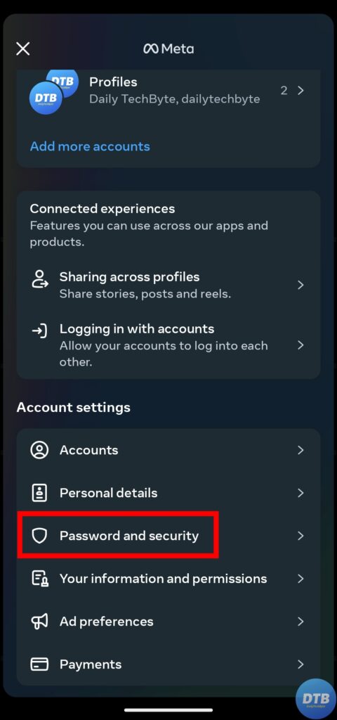 Log Out From Other Devices