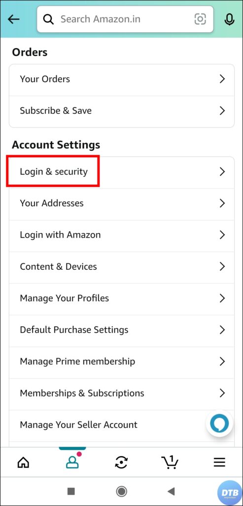 Enable Two-Factor Authentication on Amazon Using the Amazon App