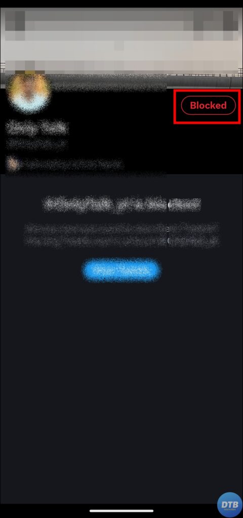 Unblock Someone on Twitter (X) From The User's Profile Page on Mobile